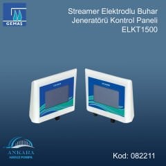 STEAMER Elektrodlu Buhar Jenaratörü Kontrol Paneli