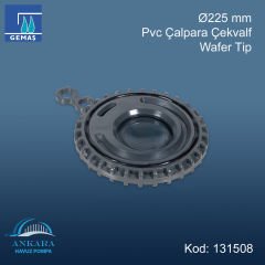 Ø225 mm Pvc Çalpara Çekvalf - Wafer Tip