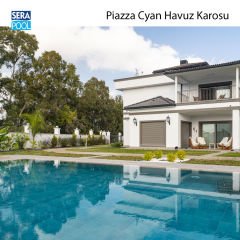 Piazza Cyan (33x66 cm) Porselen Karo - m² 'si