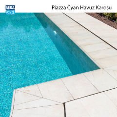 Piazza Cyan (33x66 cm) Porselen Karo - m² 'si