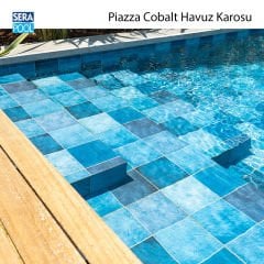 Piazza Cobalt (33x33 cm) Porselen Karo - m² 'si