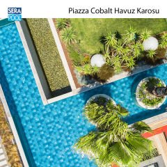 Piazza Cobalt (33x33 cm) Porselen Karo - m² 'si