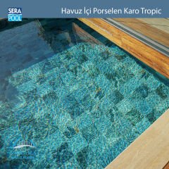 Tropic (33x33 cm) Porselen Karo - m² 'si