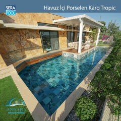 Tropic (33x33 cm) Porselen Karo - m² 'si