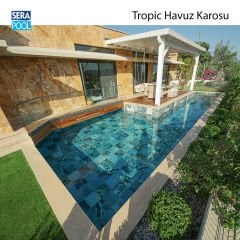 Tropic (33x33 cm) Porselen Karo - m² 'si