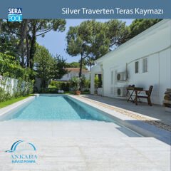 Silver Traverten 33x66x0,76 cm Teras Kaymazı - m² 'si