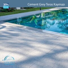 Cement Grey 33x66x0,76 cm Teras Kaymazı - m² 'si