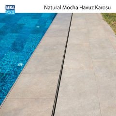 Natural Mocha 33x66x0,76 cm Porselen Karo - m² 'si