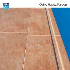 Cotto 33x66x0,76 cm Porselen Karo - m² 'si
