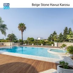 Beige Stone 33x66x0,76 cm Porselen Karo - m² 'si