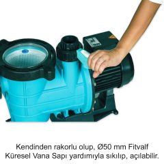 RANGER RN-150M, 1,50HP, Monofaze Değişken Devirli Pompa