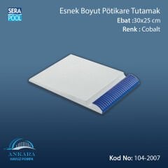 Esnek Boyut Pötikare Tutamak 30x25 cm Kobalt