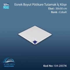 Esnek Boyut Pötikare Tutamak İç Köşe 30x30 cm Kobalt