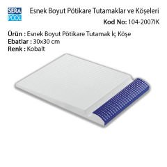 Esnek Boyut Pötikare Tutamak İç Köşe 30x30 cm Kobalt