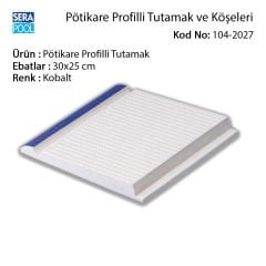 Pötikare Profilli Tutamak 30x25 cm Kobalt