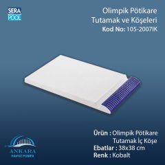Olimpik Pötikare Tutamak İç Köşe 38x38 cm Kobalt