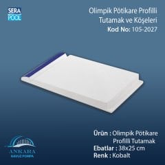 Olimpik Pötikare Profilli Tutamak Dış Köşe 38x50 cm Kobalt