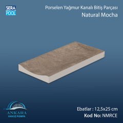 Serapool Natural Mocha 12,5x25 cm Tamamlayıcı Yağmur Kanalı