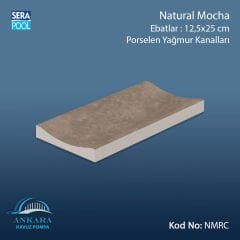Serapool Natural Mocha 12,5x25 cm Yağmur Kanalı