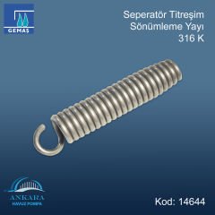 Seperatör Titreşim Sönümleme Yayı 316K