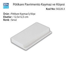 Serapool Sırsız Pötikare Kaymaz İç Köşe 12,5x12,5 cm