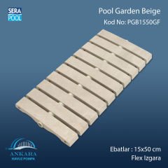 Pool Garden Beige 15x50 cm Flex Izgara