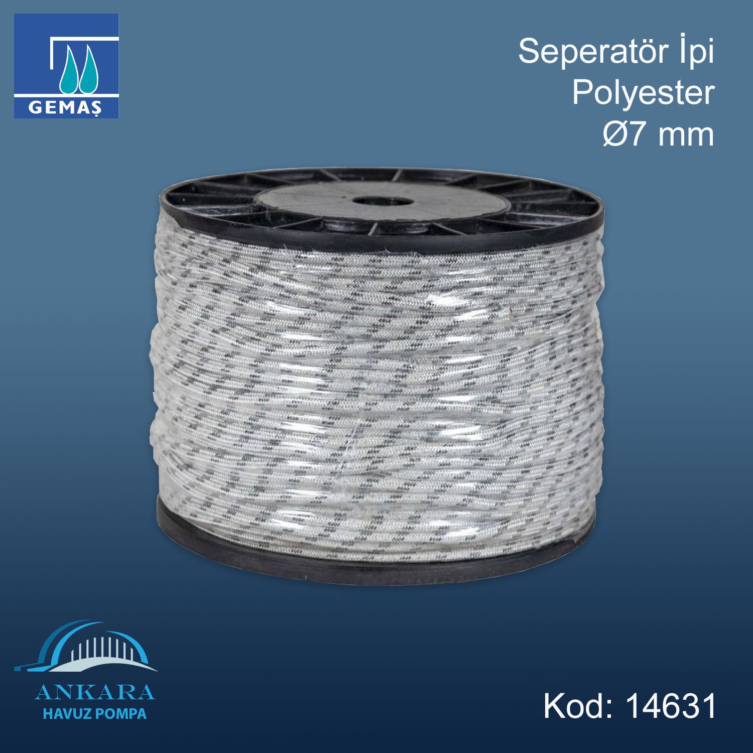 Seperatör İpi Polyester Ø7 mm.