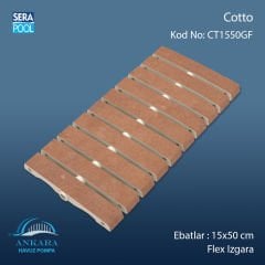 Cotto 15x50 cm Flex Izgara