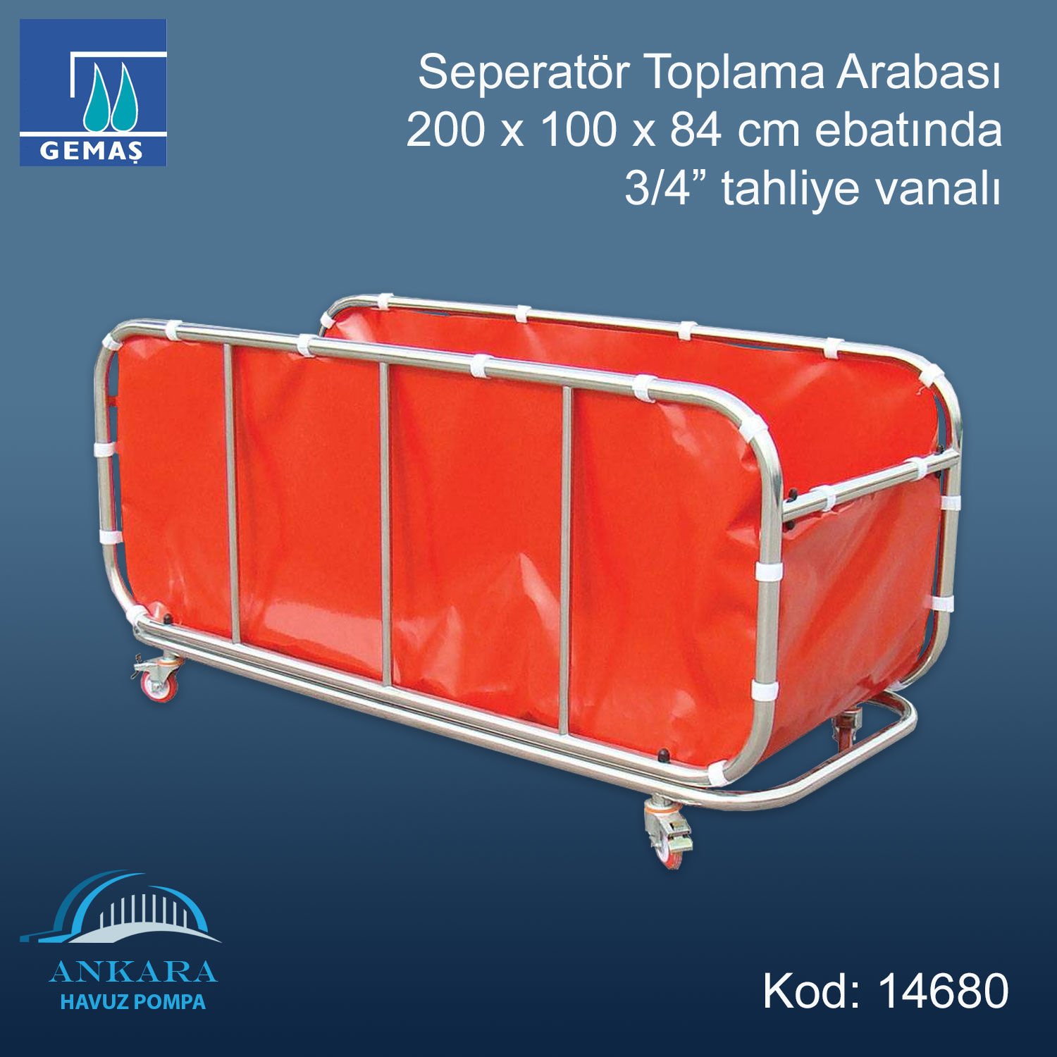 Seperatör Toplama Arabası