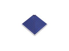 Serapool Pahlı Pötikare Kaymaz Tam Sırlı Dış Köşe 12,5x12,5 cm Kobalt