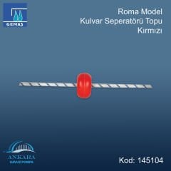 Seul Model Kulvar Seperatörü Topu, Kırmızı