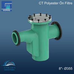 8''- Ø355 CT Polyester Ön Filtre