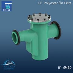 8''- Ø450 CT Polyester Ön Filtre
