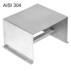 Paslanmaz Çelik Pompa Sehpası - Çiftli