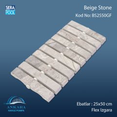 Beige Stone 25x50 cm Flex Izgara