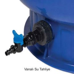 Injectrone - Ø 600 mm 1,5'' yandan çok yollu vanalı - 14 m³/h