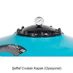 Filtrone - Ø560 mm - 12 m³/h 1,5'' Yandan ÇYV.