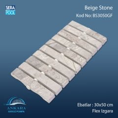 Beige Stone 30x50 cm Flex Izgara