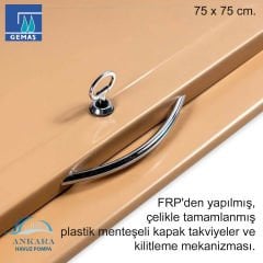75 X 75 MAKİNA DAİRESİ İNİŞ KAPAĞI
