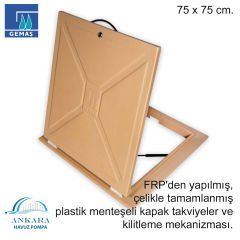 75 X 75 MAKİNA DAİRESİ İNİŞ KAPAĞI