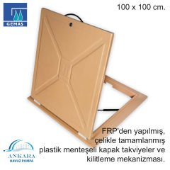 100 X 100 MAKİNA DAİRESİ İNİŞ KAPAĞI