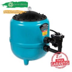 Filtrone L - Ø760 mm Geniş Kapak 2'' Yandan ÇYV. - 22 m³/h