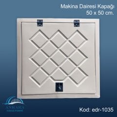 EDR 50 X 50 cm POLYESTER DEPO KAPAĞI