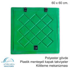 EDR 60 X 60 cm POLYESTER DEPO KAPAĞI