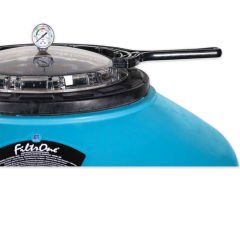 Filtrone LLT - Ø615 Geniş Şeffaf Kapak Filtrone -1.5'' Yandan ÇYV. - 15 m³/h