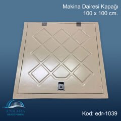 EDR 100 X 100 cm POLYESTER DEPO KAPAĞI
