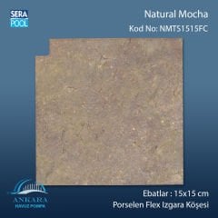 Natural Mocha 15x15 cm Flex Izgara Köşeleri