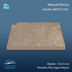 Natural Mocha 15x15 cm Flex Izgara Köşeleri