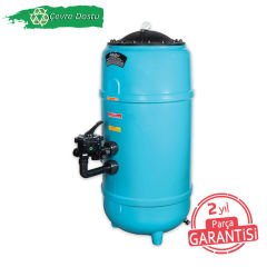 Filtrone HB - Ø615 mm Geniş Kapak 15 m³/h - 1,5'' Yandan ÇYV ile.