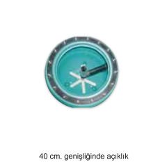 Filtrone HB - Ø615 mm Geniş Kapak 15 m³/h - 1,5'' Yandan ÇYV ile.